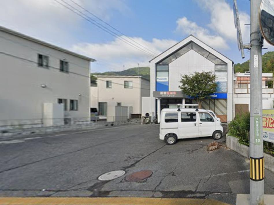 地域の建物風景