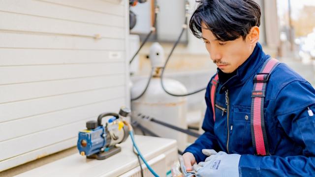 施工後の設備確認